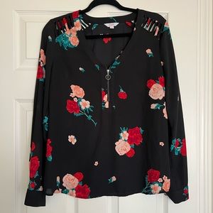 CANDIE’S Floral Blouse
